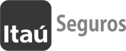 Logotipo da Itaú Seguros, seguradora parceira da Madalozzo Seguros